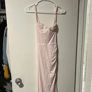 Lucy in the Sky Lace Bust Maxi Dress